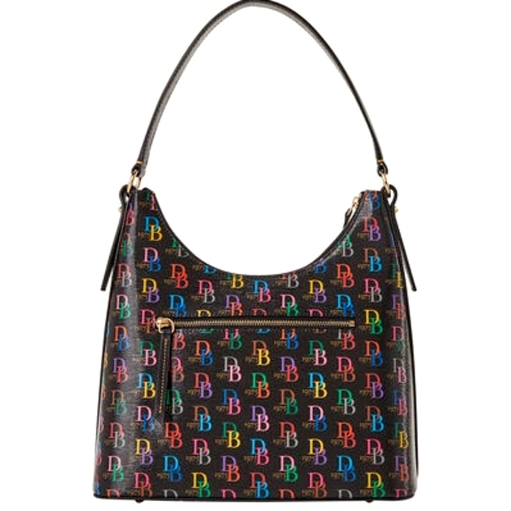 Dooney And Bourke DB75 Multi color Hobo Bag - Picture 2 of 9